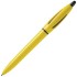 Ручка шариковая "S!" (Си), желтый/черный (Stilolinea)