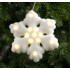 Композиция светодиодная "Белая снежинка" 15х15 см, от батареек, Т/БЕЛЫЙ (Luazon Lighting)