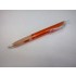 Ручка шариковая, полупрозрачный корпус, оранжевый (Paper Mate)