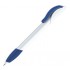 Ручка шариковая "Hattrix Soft", белый, синий клип (Senator)