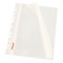 Папка-скоросшиватель А4, прозрачный верхний лист, перфорация, пластик, белый (Esselte)