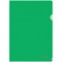 Папка-уголок А4, прозрачный пластик 0,18мм, зеленый (Berlingo)