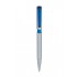 Ручка шариковая "Racer Alu", серебряный, синий клип (Senator)