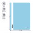 Папка-скоросшиватель А4, прозрачный верхний лист, пластик 180мкм, голубой (Berlingo)
